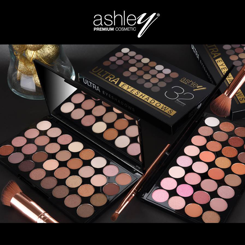 Ashley,Ashley Ultra eyeshadows,อายแชโดว์ ถูกและดี,Ultra eyeshadows,Ultra eyeshadows 1,eyeshadow palette,พาเลต อายแชโดว์,อายแชโดว์ แอชลี่ย์,อายแชโดว์