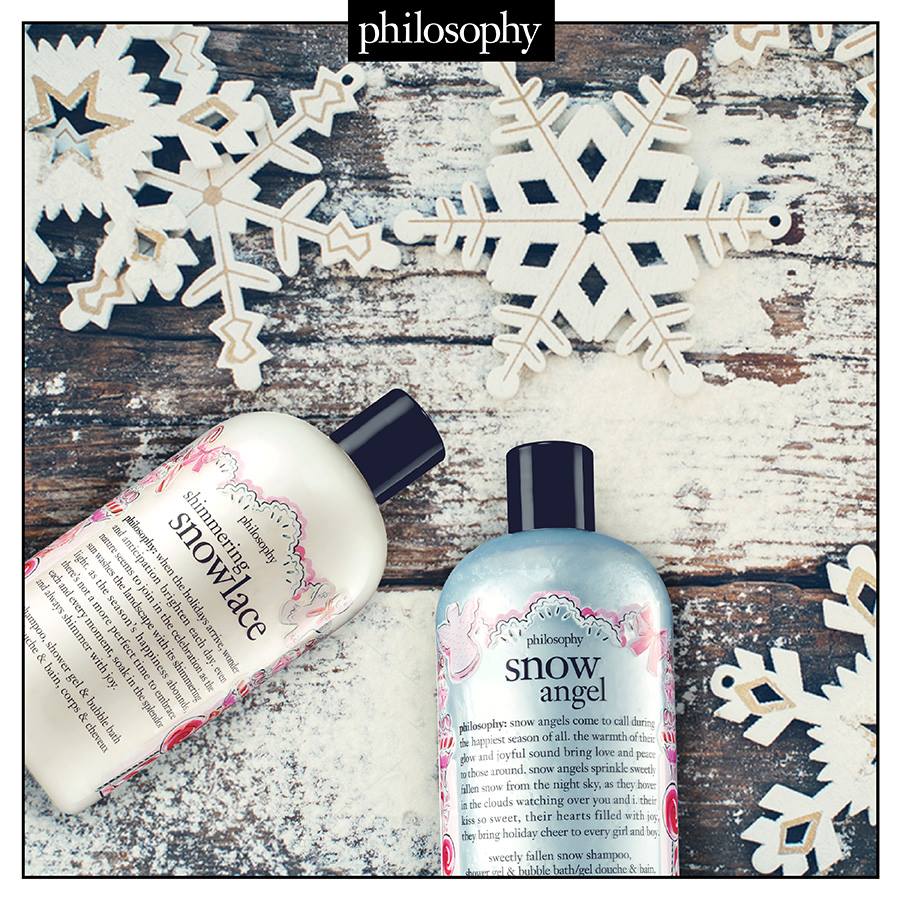 Philosophy Shimmering Snowlace Shampoo Shower Gel & Bubble Bath 480ml