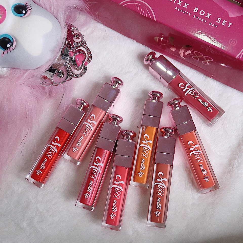 Mixx,Mixx Matte Lip,Mixx Matte Lip #M04 Peachy,ลิปเนื้อแมท,Mixx Matte Lipราคา,Mixx Matte Lipรีวิว