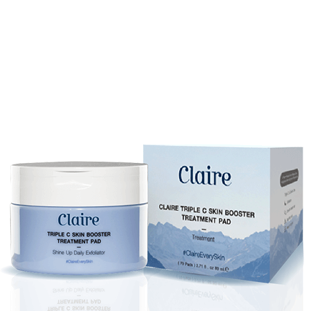 Claire,Triple C Skin Booster Treatment Pad ,Claire Triple C Skin Booster Treatment Pad ,Claire Triple C Skin Booster Treatment Pad แบบกระปุก,แคลร์ ,Claire Triple C Skin Booster Treatment Padราคา,Claire Triple C Skin Booster Treatment Pad รีวิว