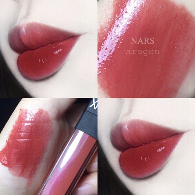 NARS, NARS Lip Gloss, NARS Lip Gloss รีวิว, NARS Lip Gloss ราคา, NARS Lip Gloss สี, NARS Lip Gloss #Aragon, NARS Lip Gloss #Aragon รีวิว, NARS Lip Gloss #Aragon ราคา, NARS Lip Gloss #Aragon 6ml, ลิป NARS, ลิปกลอส NARS