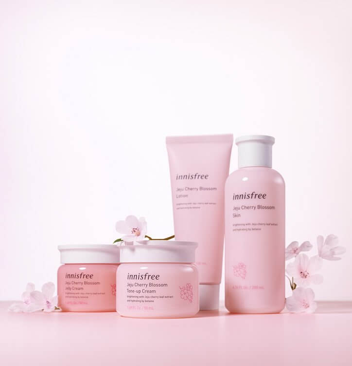 Innisfree , jeju cherry blossom tone up cream , Innisfree jeju cherry blossom tone up cream , ครีมช่วยปรับสีผิว , ครีมปรับสีผิว , กระจ่างใส