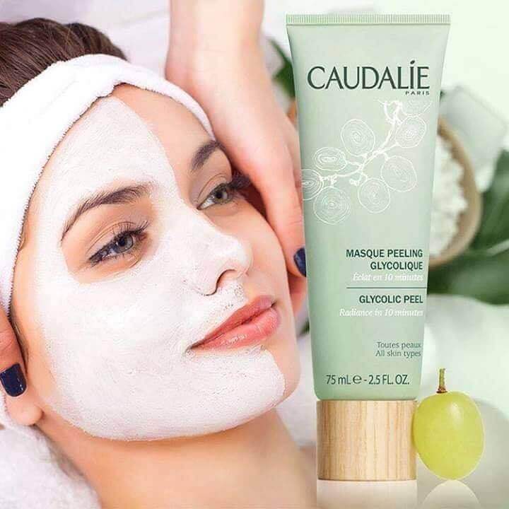 Caudalie Glycolic Peel Mask,มาส์กเอนไซม์มะละกอ,กระชับรูขุมขน,ลดความมันส่วนเกิน,ผลัดเซลล์ผิว,ให้ขาวกระจ่างใส,Caudalie Glycolic Peel Mask รีวิว,Caudalie Glycolic Peel Mask ราคา,