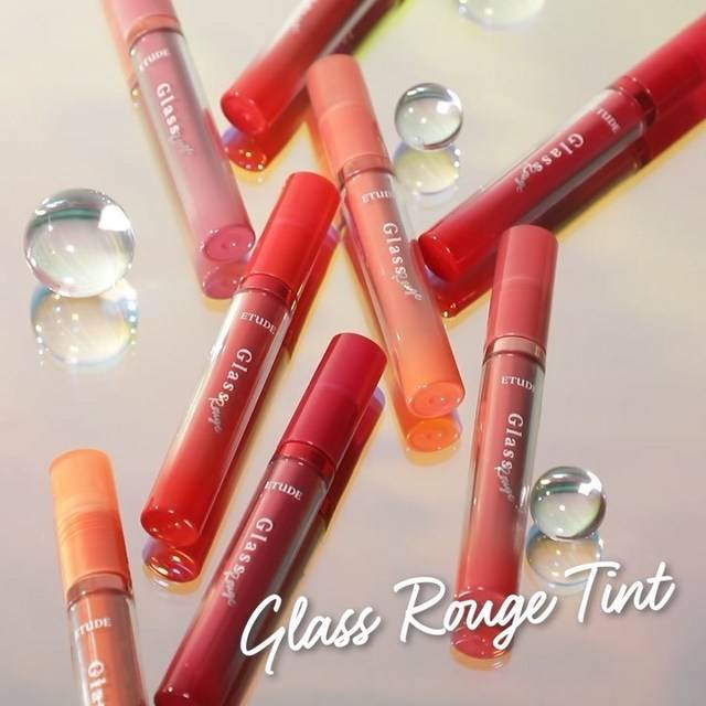 ETUDE HOUSE, ETUDE HOUSE Glass Rouge Tint, Glass Rouge Tint, ETUDE HOUSE Glass Rouge Tint #RD303 Cherry Crush, ETUDE HOUSE Glass Rouge Tint #RD303 Cherry Crush 3.2g, ลิปทินต์, ลิปกลอส, ลิป ETUDE