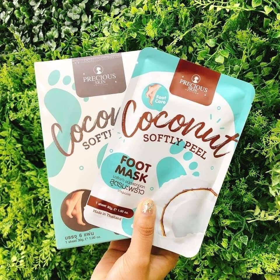 Precious Skin Thailand Coconut Softly Peel Foot Mask,Precious Skin Thailand ,Coconut Softly Peel Foot Mask,มาสก์เท้าCoconut Softly Peel Foot Mask,ราคามาสก์เท้าCoconut Softly Peel Foot Mask,วิธีใช้มาสก์มาสก์เท้าCoconut Softly Peel Foot Mask,รีวิวมาสก์มาสก์เท้าCoconut Softly Peel Foot Mask,มาสก์เท้า