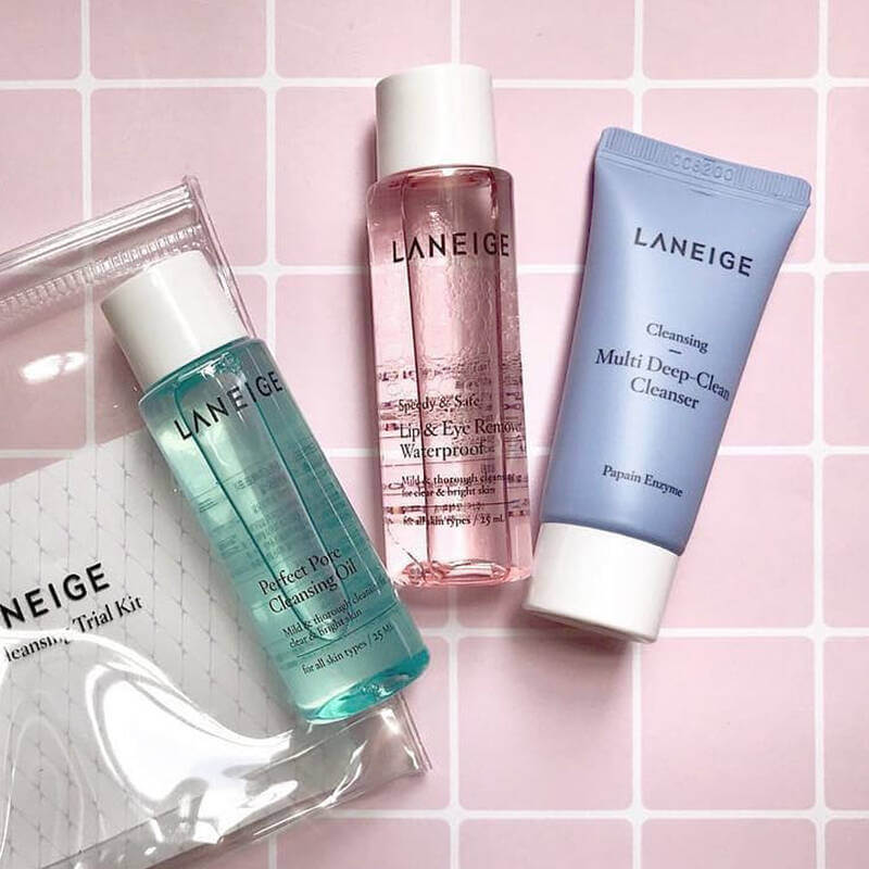 Laneige New Cleansing Trial Kit Deep Clean