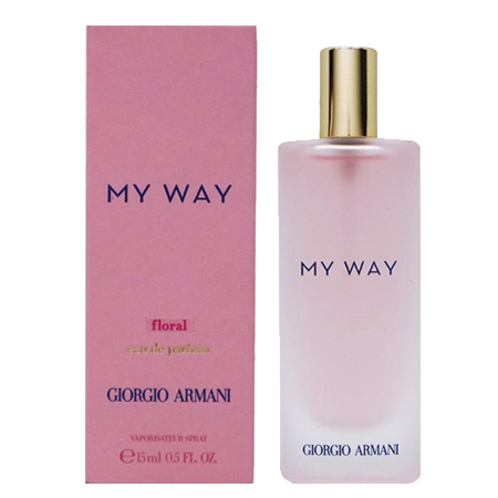 Giorgio Armani  My Way Floral EDP 15ml น้ำหอมกลิ่นหอมหวานละมุนน่าหลงใหล เหมาะกับผู้หญิงที่รักการเดินทางท่องโลกกว้าง