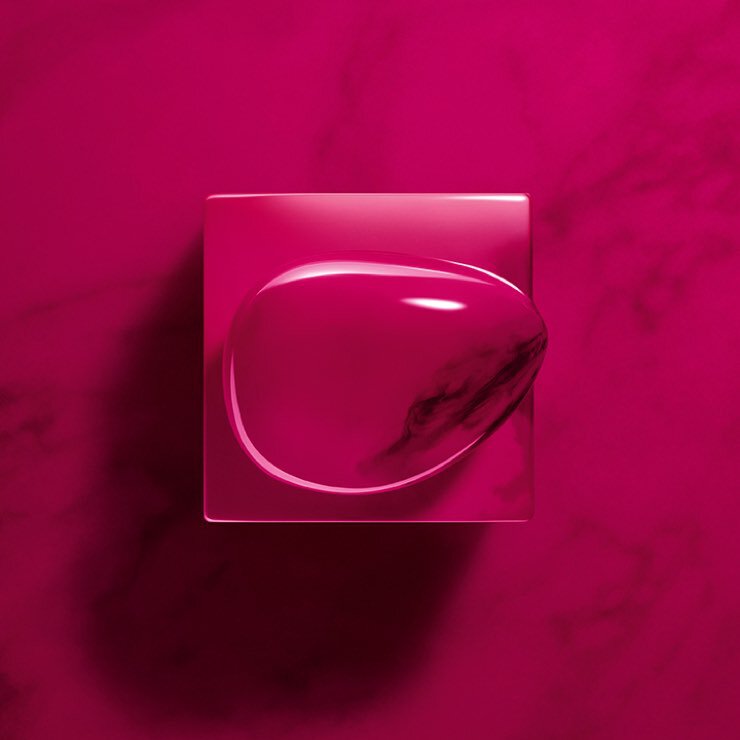 Giorgio Armani Prive Magenta Tanzanite