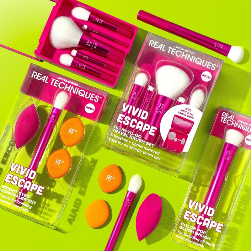 Real Techniques Vivid Escape Jelly Puff Set , พัฟ Real Techniques, REAL TECHNIQUES ราคา ,REAL TECHNIQUE รีวิว ,REAL TECHNIQUES พัฟ