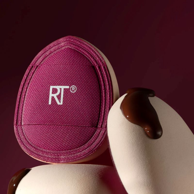Real Techniques Cherry On Top Mini Marshmallow Puff Trio , Real Techniques , Real Techniques พัฟจิ๋ว , Real Techniques ฟองน้ำ , Mini Powder Puff set , แปรงแต่งหน้า , 