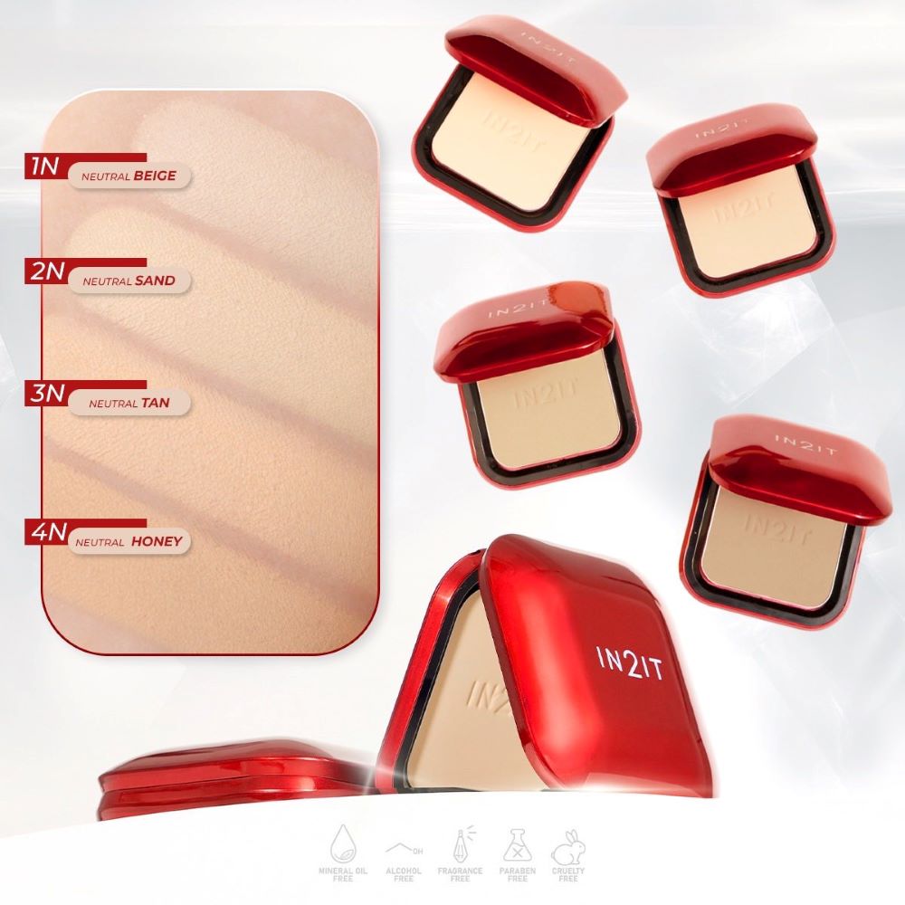 IN2IT Ultra Smooth Powder Pact SPF35 PA+++ 1N Neutral Beige, IN2IT Ultra Smooth Powder , IN2IT Ultra Smooth Powder ราคา , IN2IT Ultra Smooth Powder  รีวิว , IN2IT Ultra Smooth Powder ซื้อ ,IN2IT , อินทูอิท